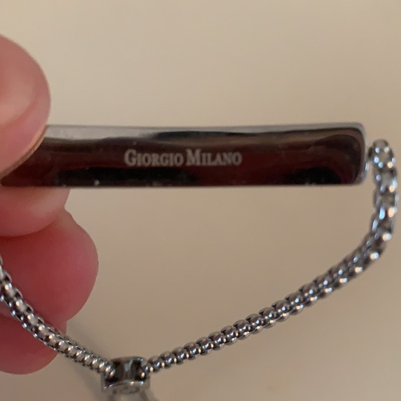 Giorgio Milano adjustable silver bracelet - Picture 3 of 3